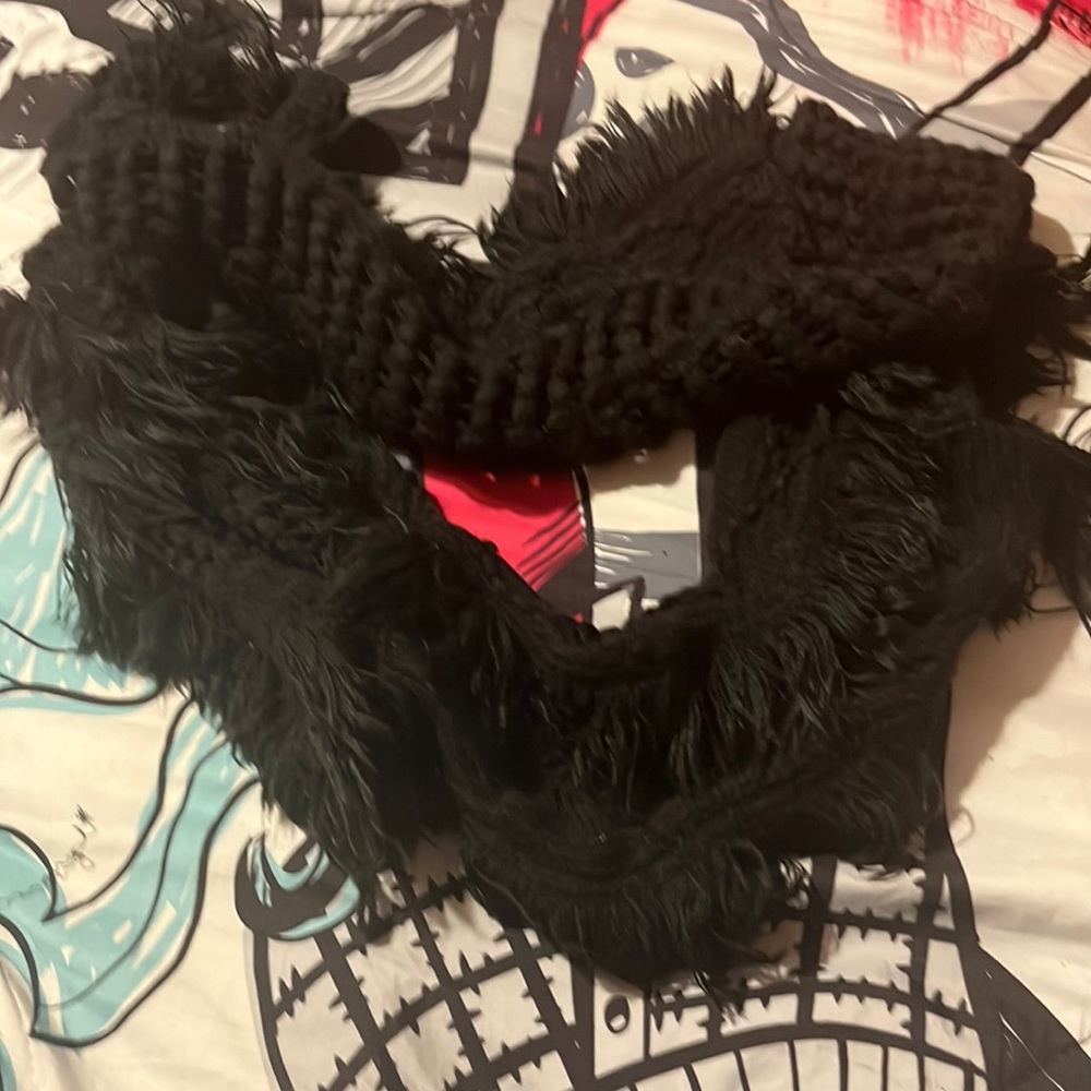 Furry scarf